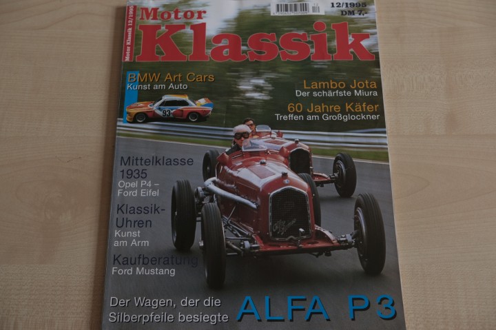 Deckblatt Motor Klassik (12/1995)